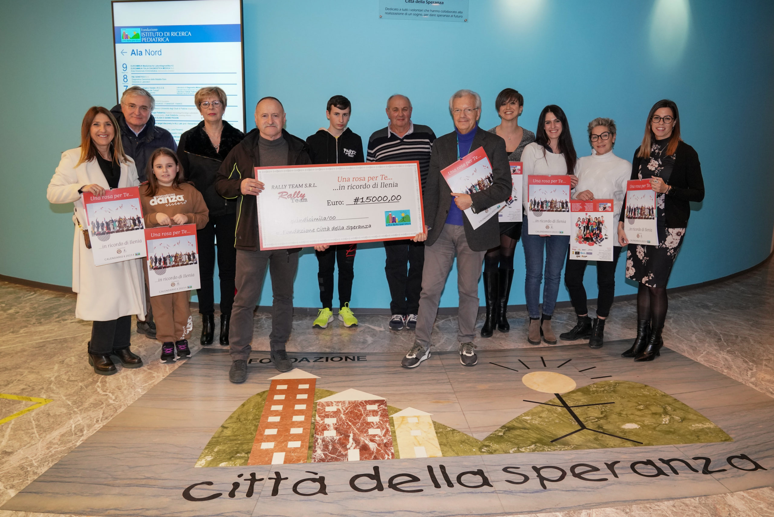 Rally Team posa per un calendario benefico in ricordo dell’amica