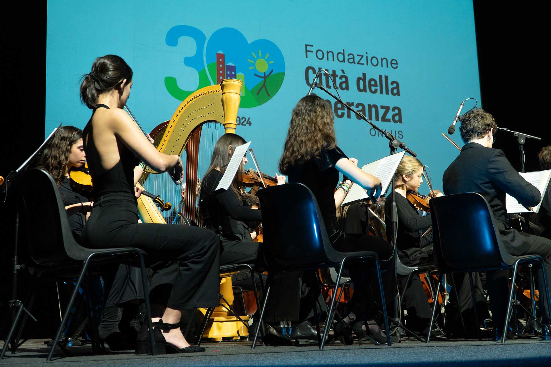 alcuni alunni dell’Orchestra dei Polli(ci)ni di Padova