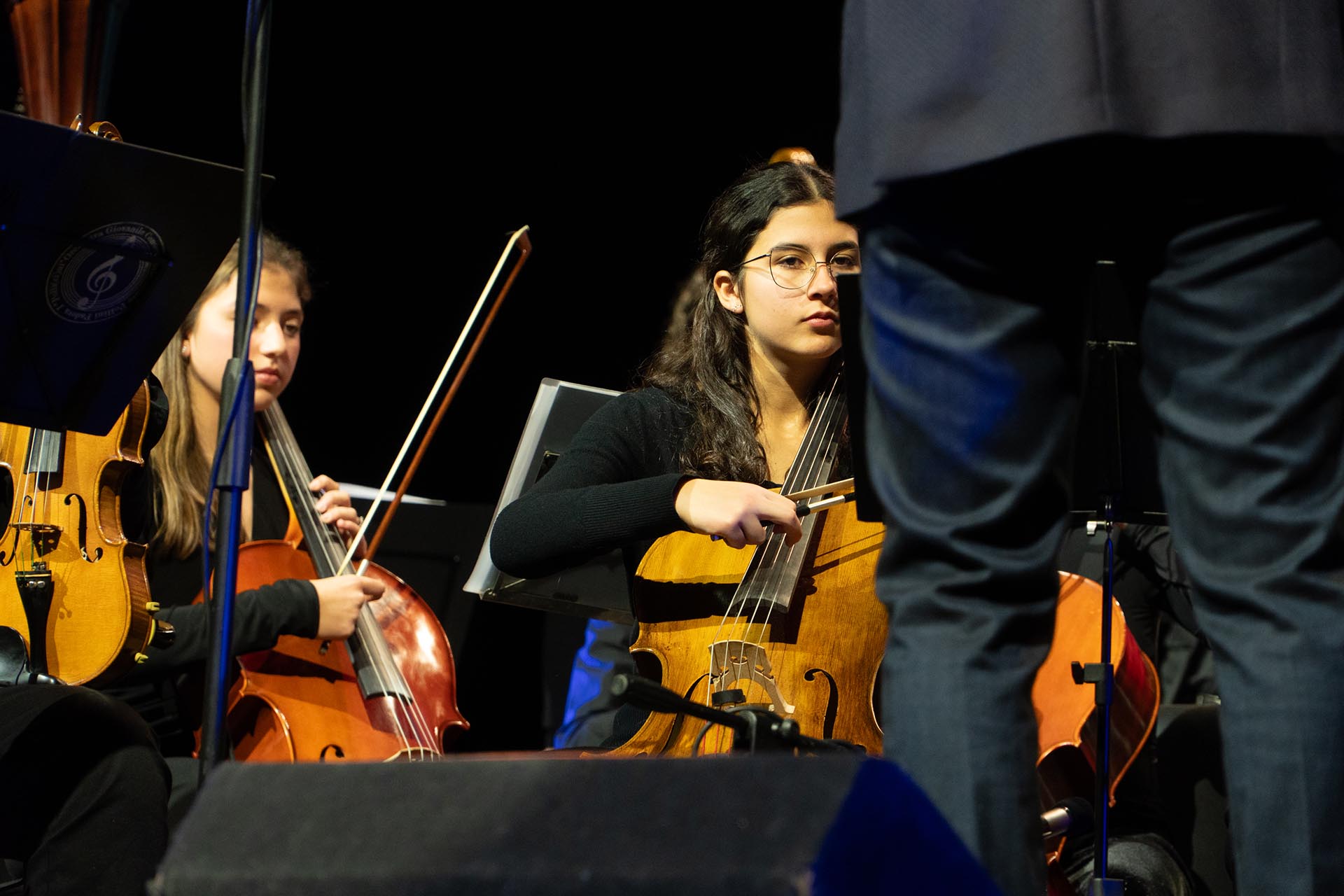 Orchestra dei Polli(ci)ni di Padova che suonano alla festa dell'anniversario trentennale di Città della Speranza