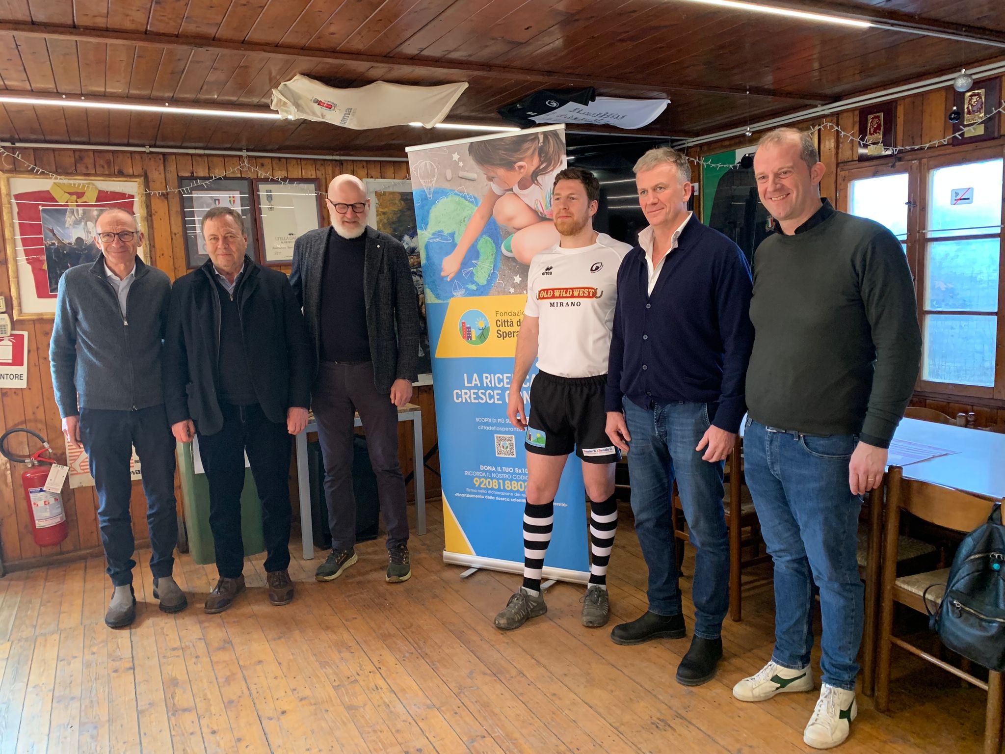 presentazione Gemellaggio con Mirano Rugby