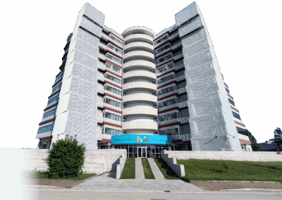 l'edificio di Città della Speranza
