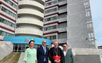Il Cardinale Pietro Parolin all’Istituto di Ricerca Pediatrica di Padova