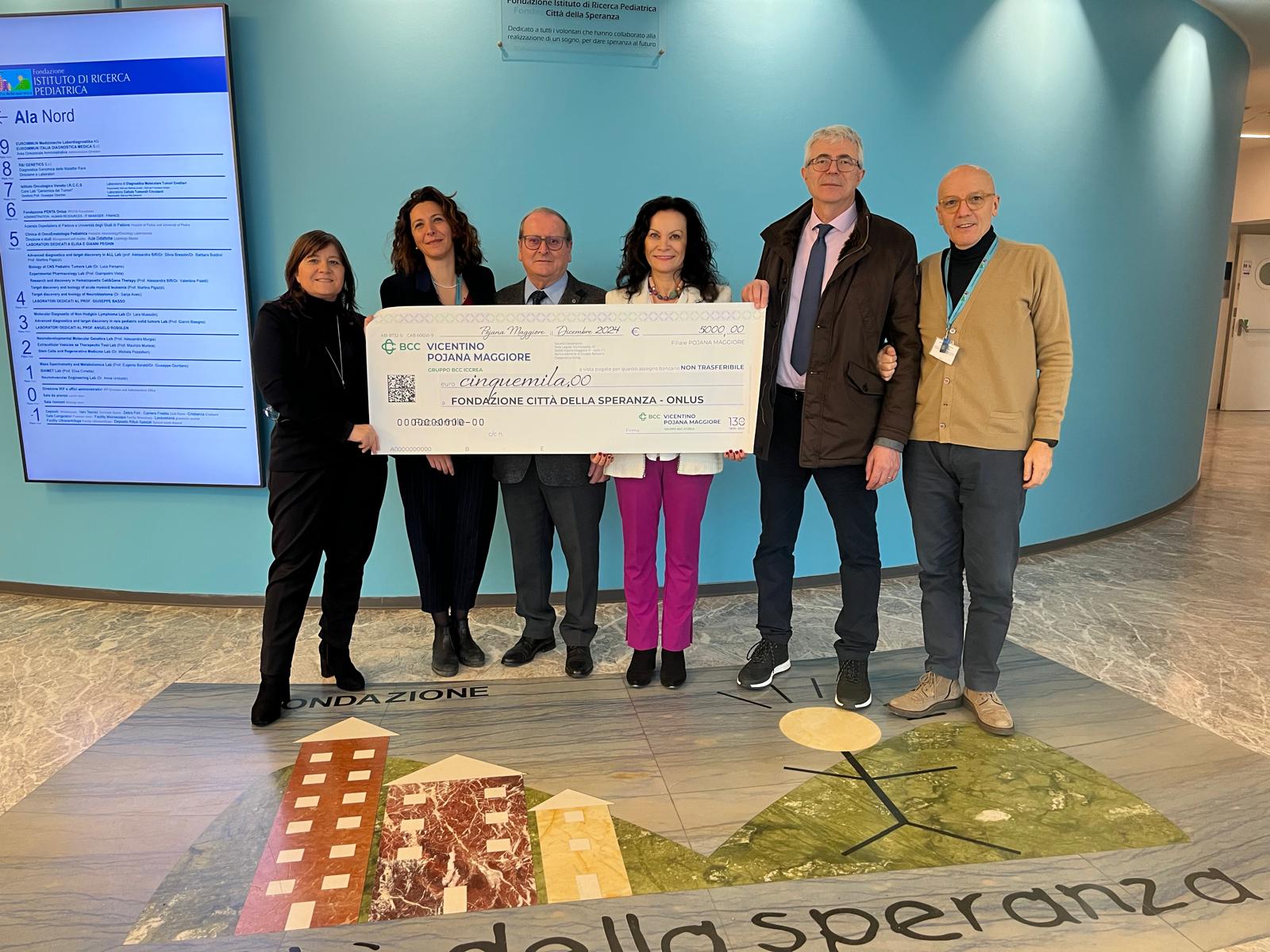 Donazione BCC Veneta,