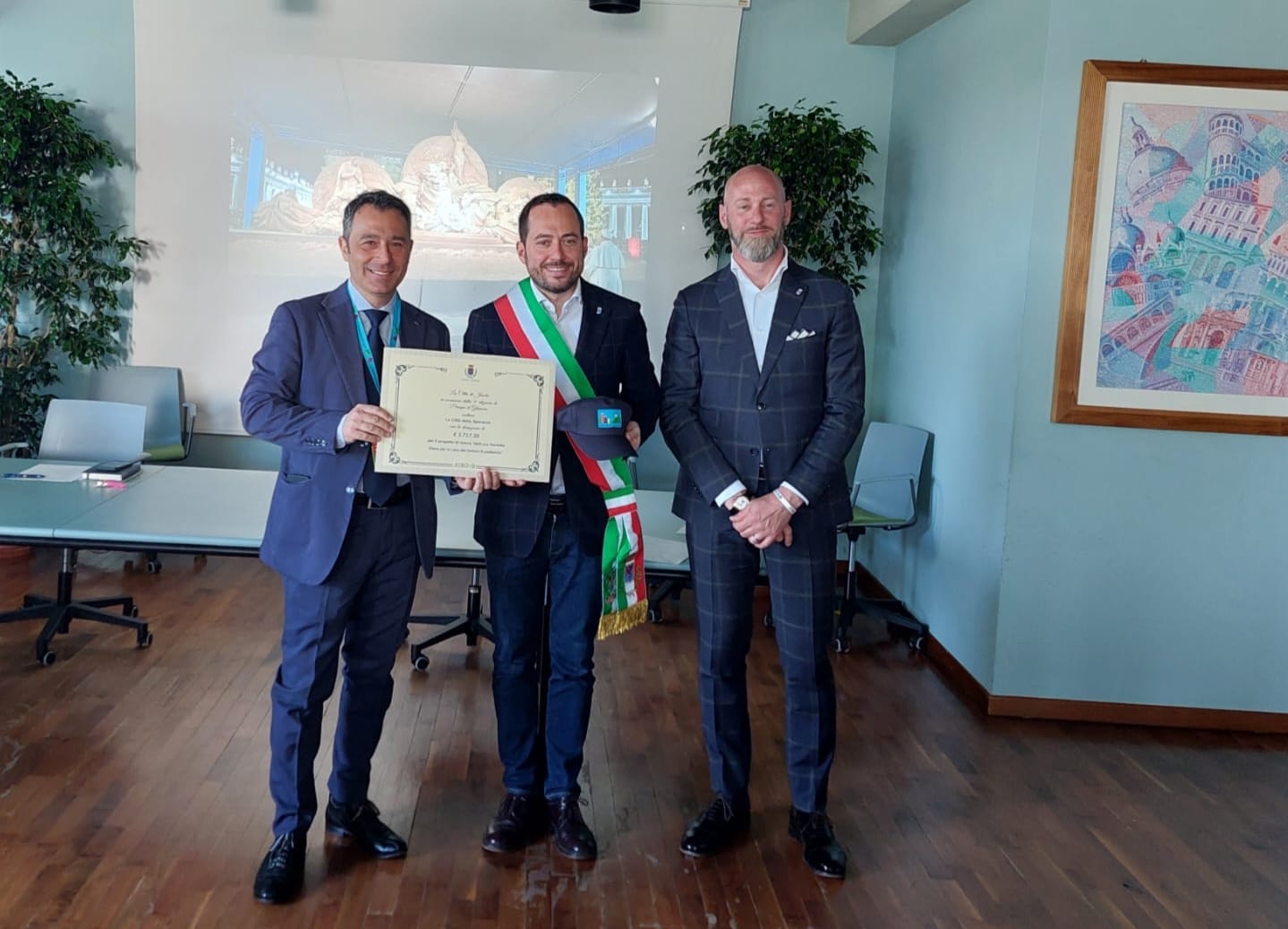 Donazione Presepe di Ghiaccio, Jesolo - Aprile 2025