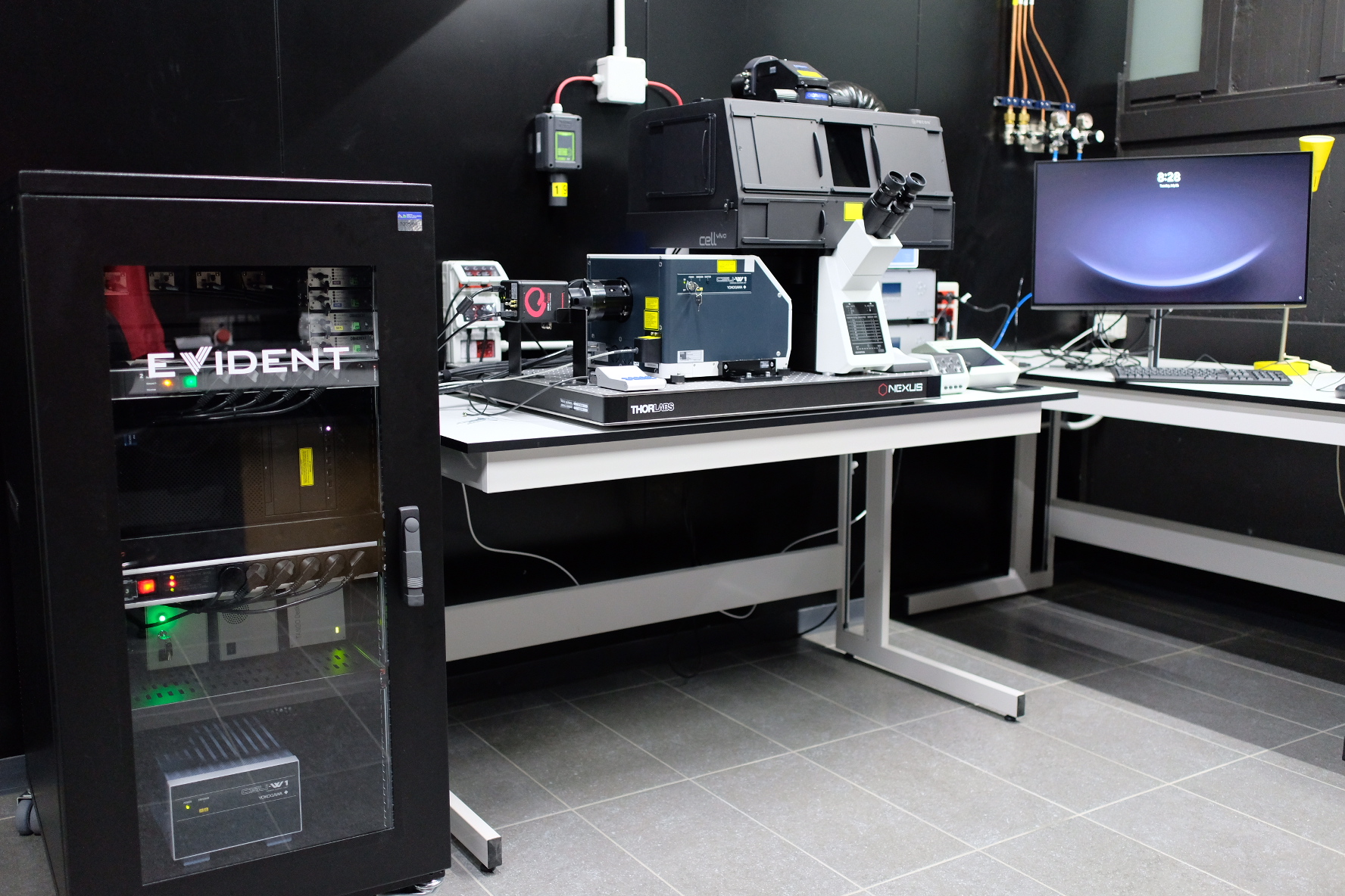 Nuovo microscopio confocale in IRP - Luglio 2025