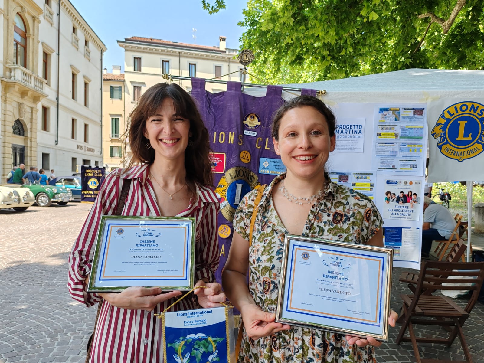 Premiazione ricercatrici IRP, Lions Club - Giugno 2025