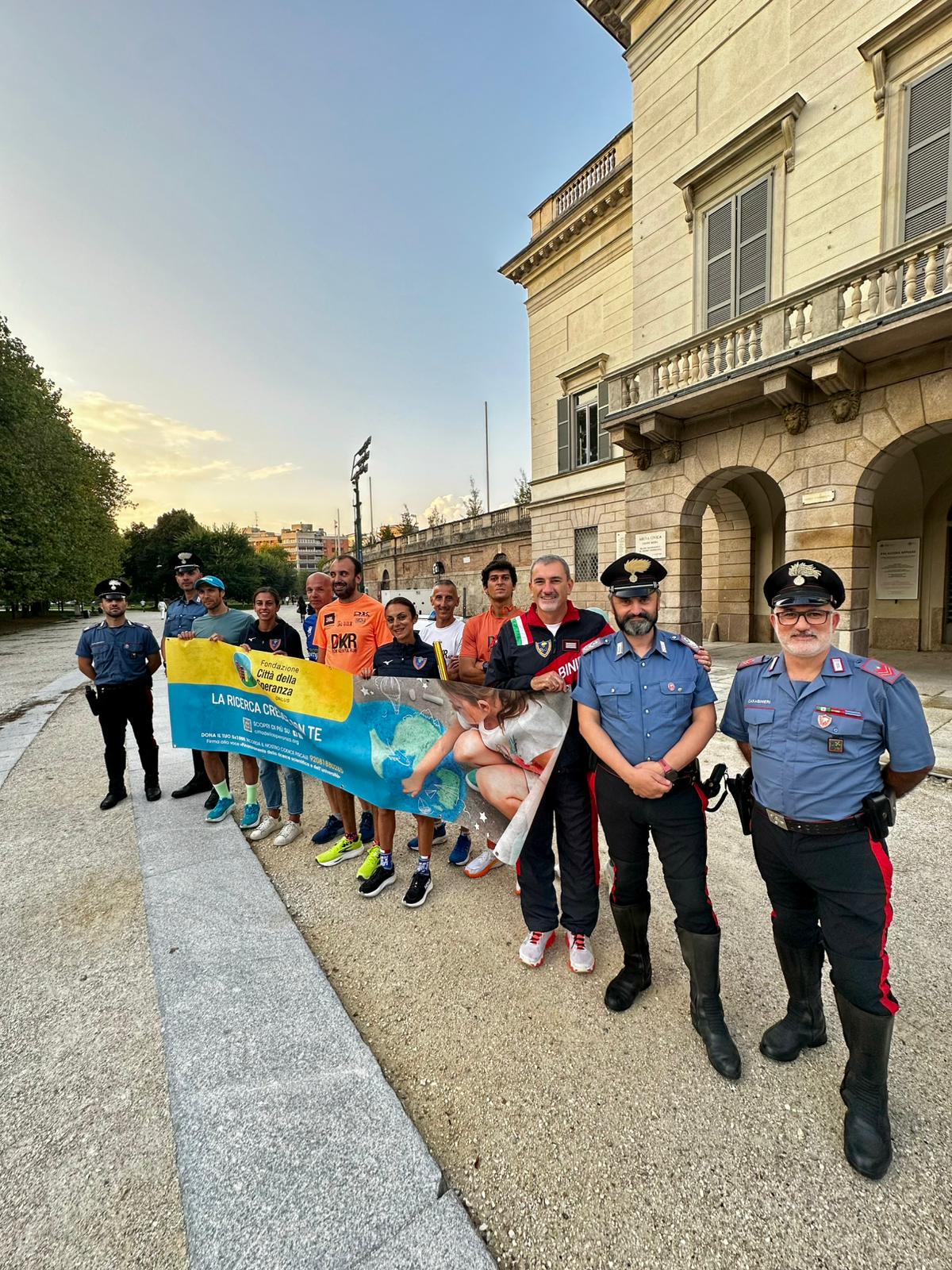 Staffetta della Speranza, Milano - Settembre 2025