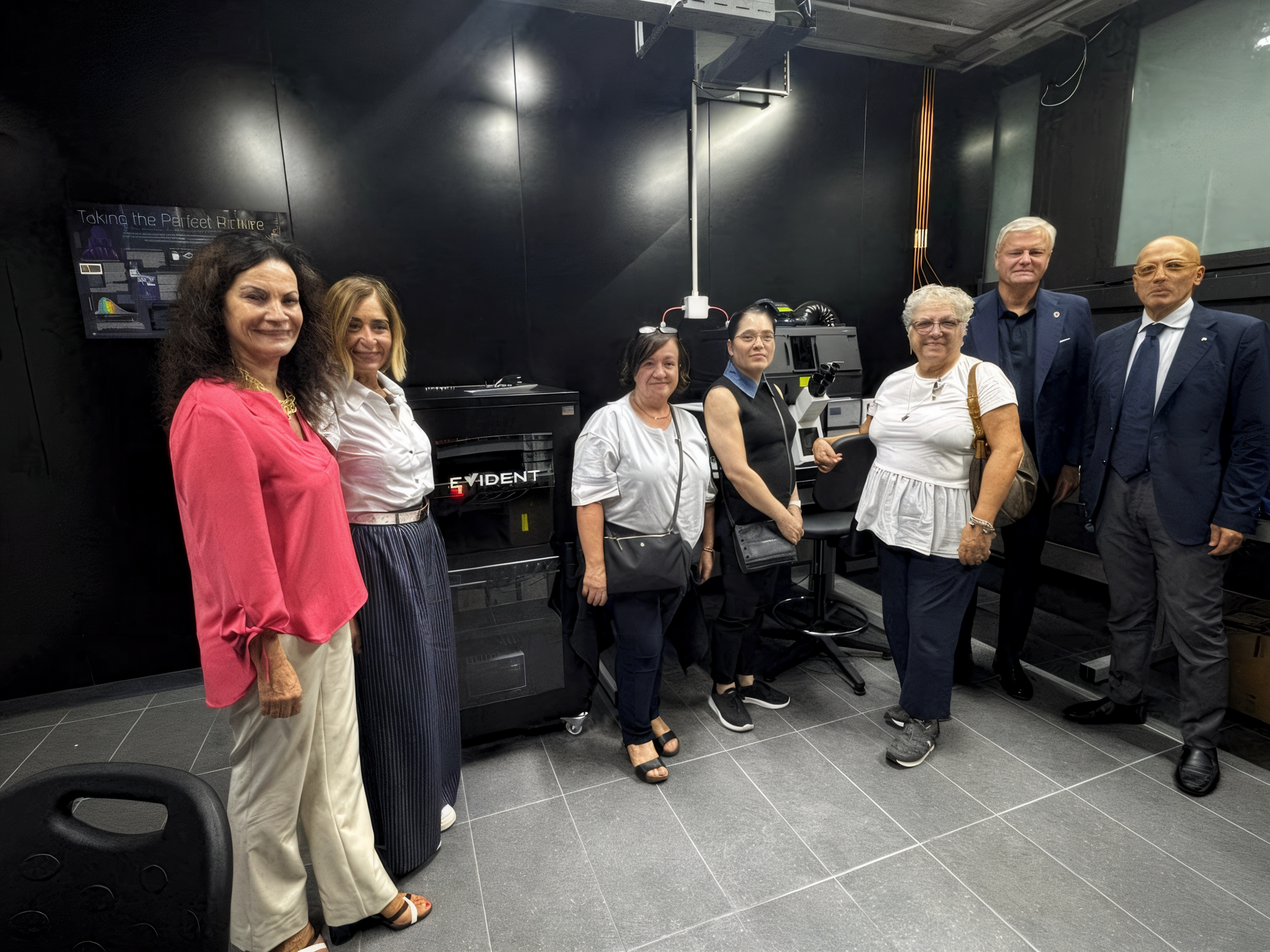 Nuovo microscopio confocale in IRP, Lions Club - Luglio 2025