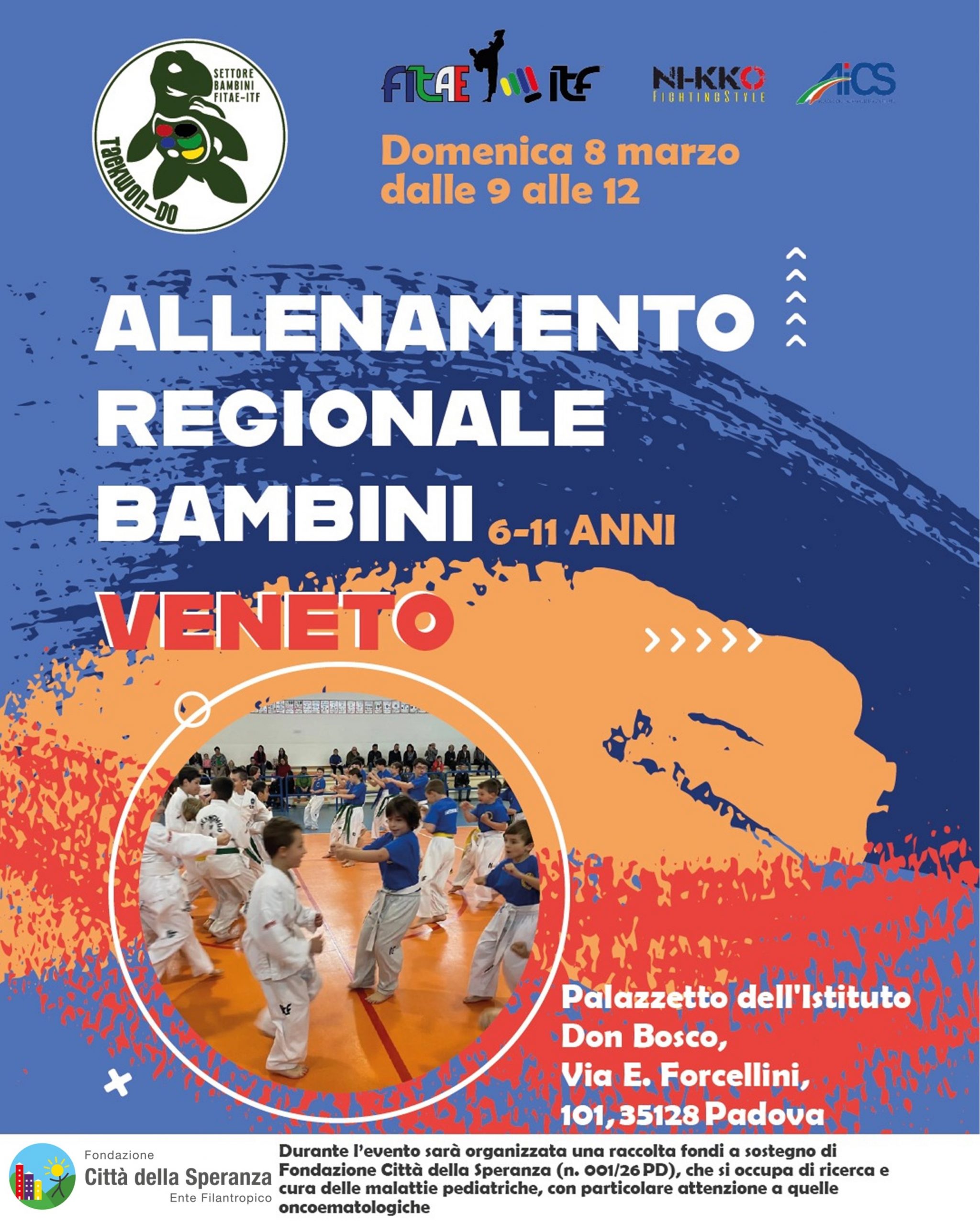 Allenamento Regionale Bambin iFITAE_Padova_080326