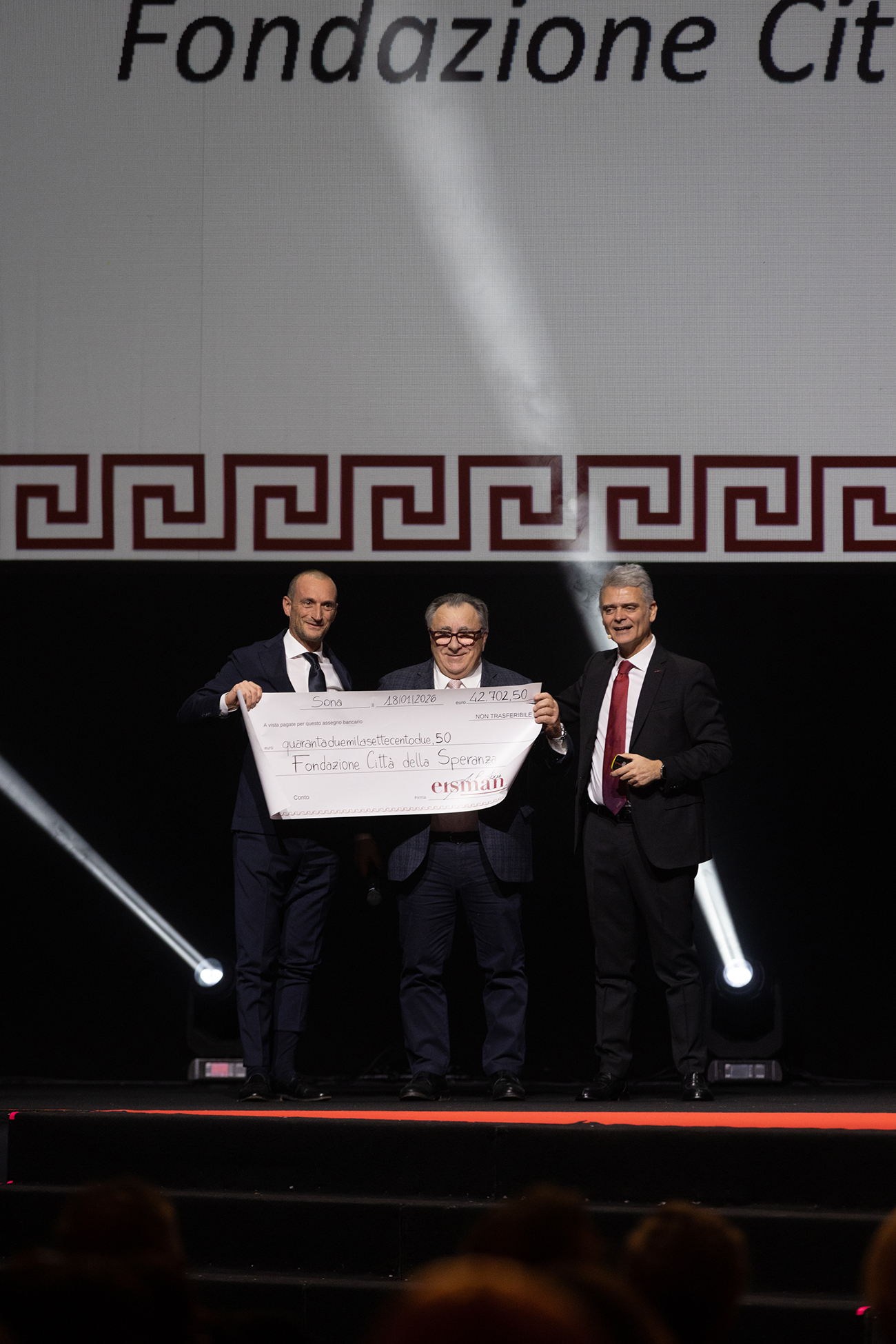 Cerimonia conclusiva del Trentennale di Fondazione Città della Speranza