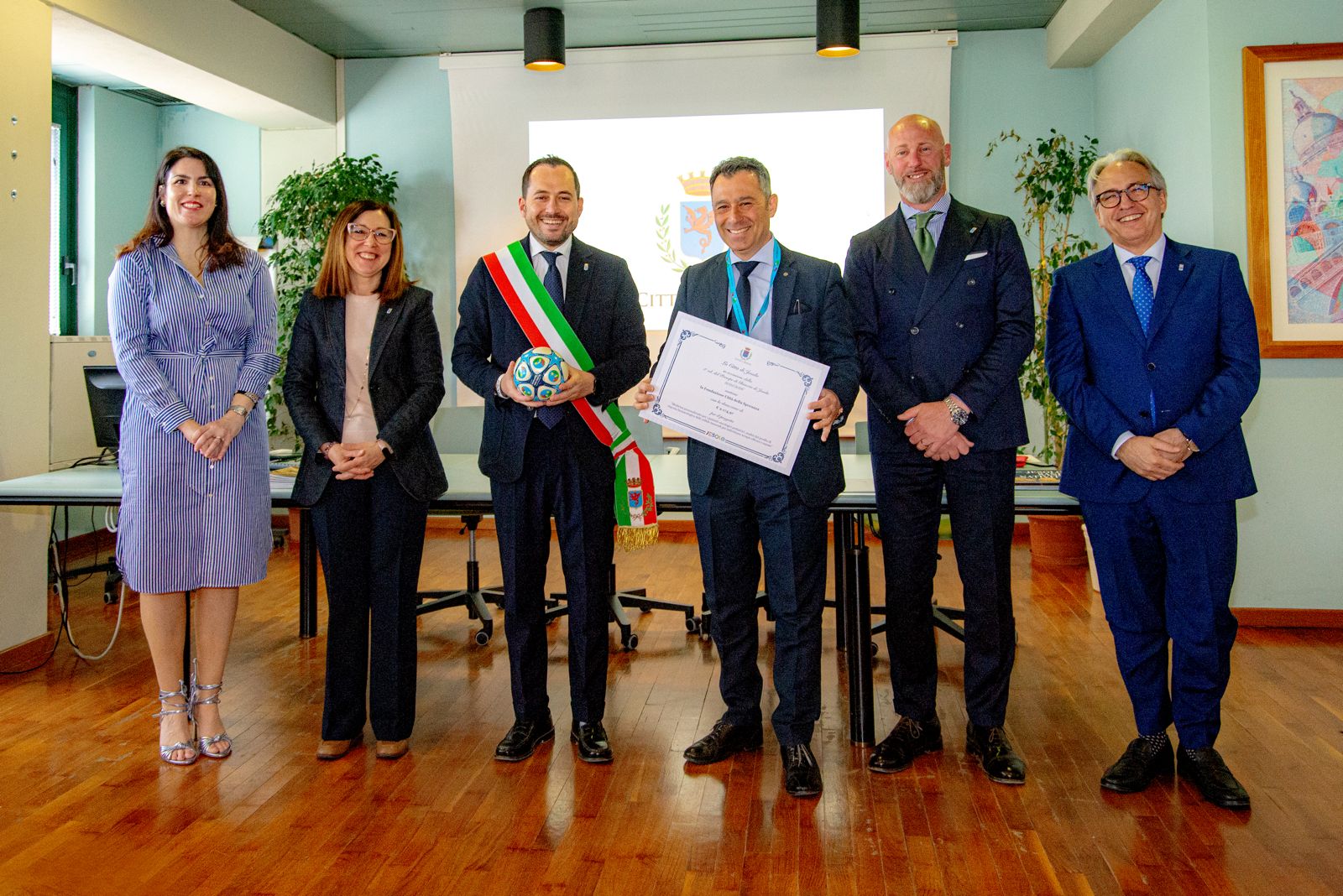 Donazione Comune di Jesolo -Presepe di ghiaccio - aprile 2026