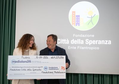 Consegna Donazione Mediolanum - aprile 2026