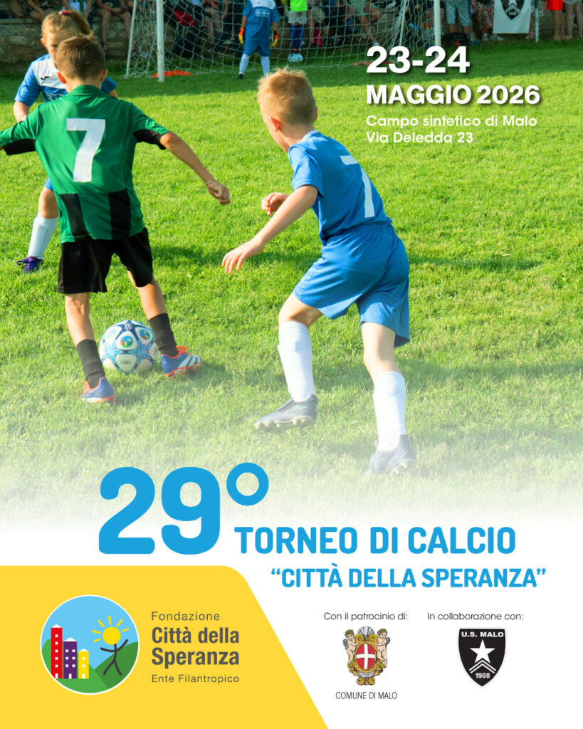 Torneo Giovanile di Calcio Città della Speranza 2026 a Malo