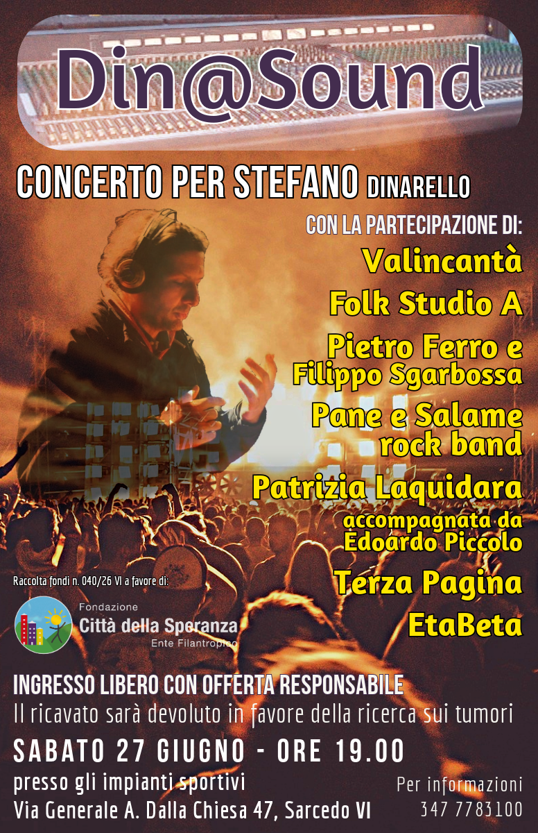 Locandina Concerto per Stefano